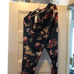 Floral pants